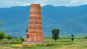 Burana Tower in Kirgisistan